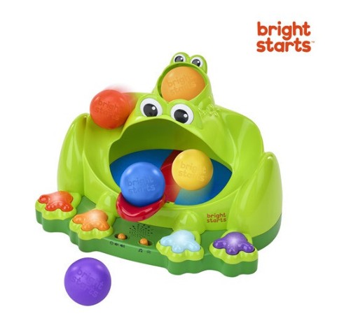 공놀이 개구리 연못