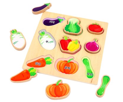 야채놀이 블록퍼즐