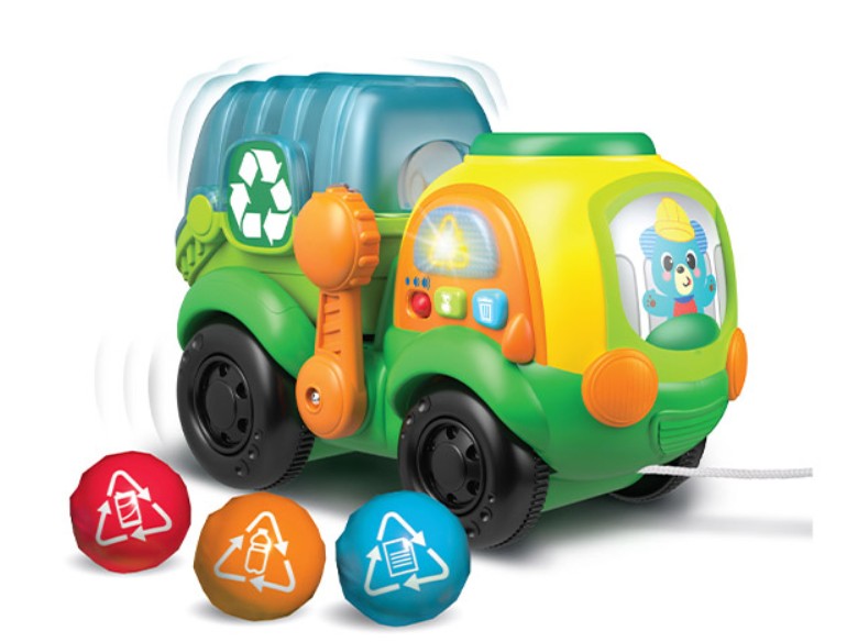 멜로디 재활용 트럭