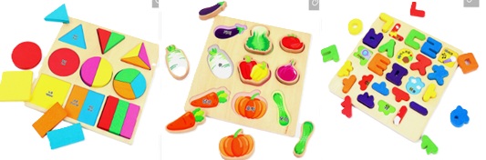 원목 퍼즐 세트